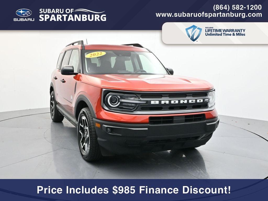 used 2022 Ford Bronco Sport car, priced at $21,708