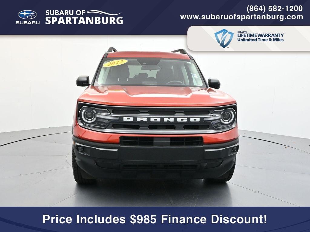 used 2022 Ford Bronco Sport car, priced at $21,708