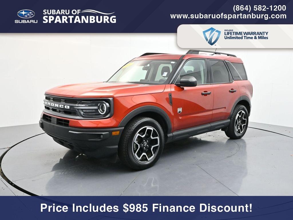 used 2022 Ford Bronco Sport car, priced at $21,708