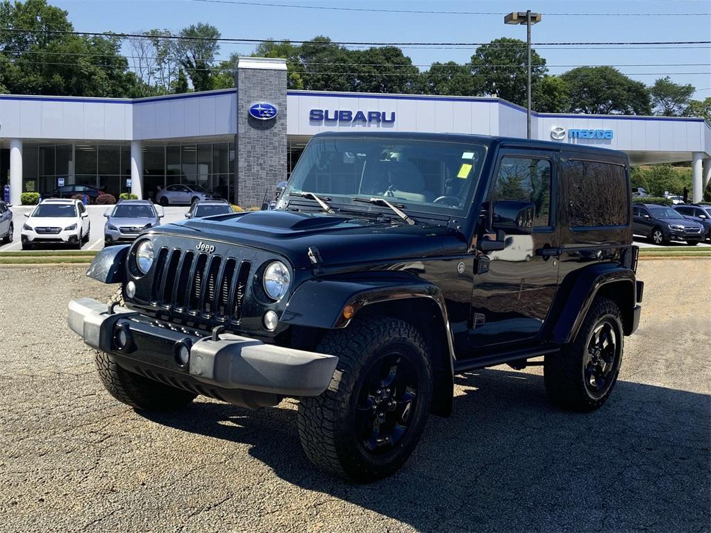 used 2015 Jeep Wrangler car, priced at $17,998