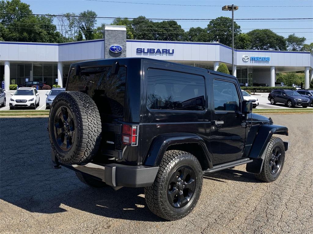 used 2015 Jeep Wrangler car, priced at $17,998