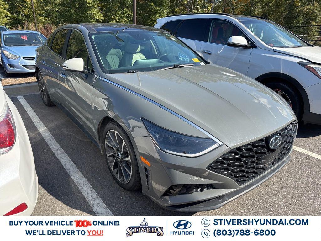 used 2021 Hyundai Sonata car, priced at $18,975