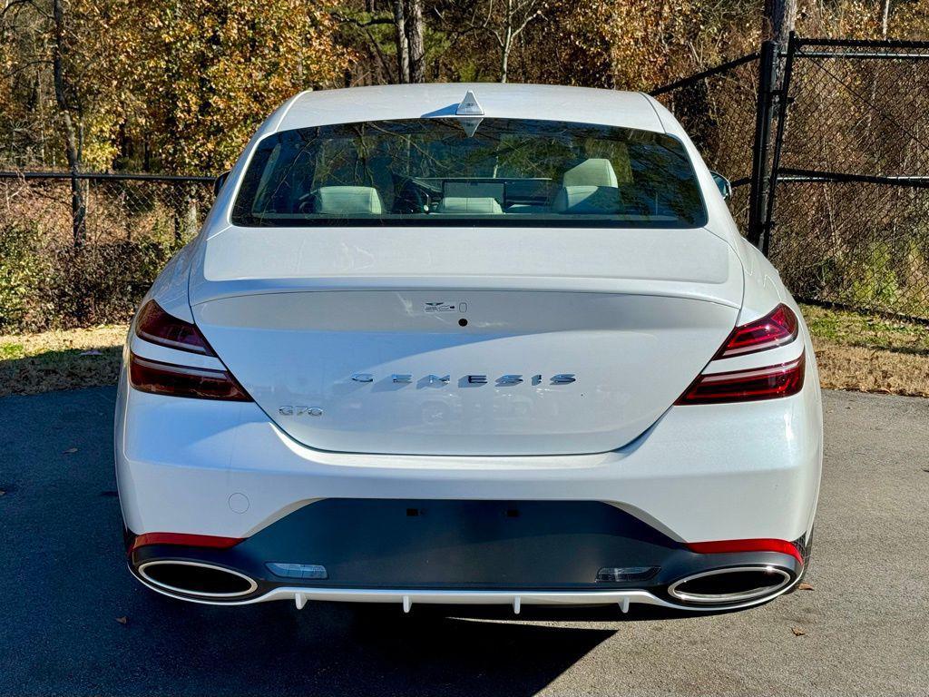 used 2025 Genesis G70 car, priced at $38,595