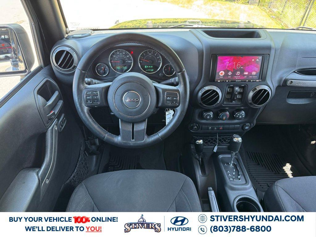 used 2016 Jeep Wrangler Unlimited car, priced at $16,678
