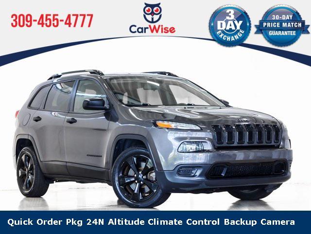 used 2016 Jeep Cherokee car, priced at $15,705