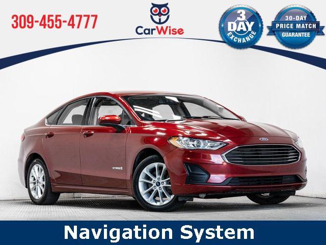 used 2019 Ford Fusion Hybrid car, priced at $16,100