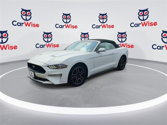 used 2020 Ford Mustang car, priced at $21,500