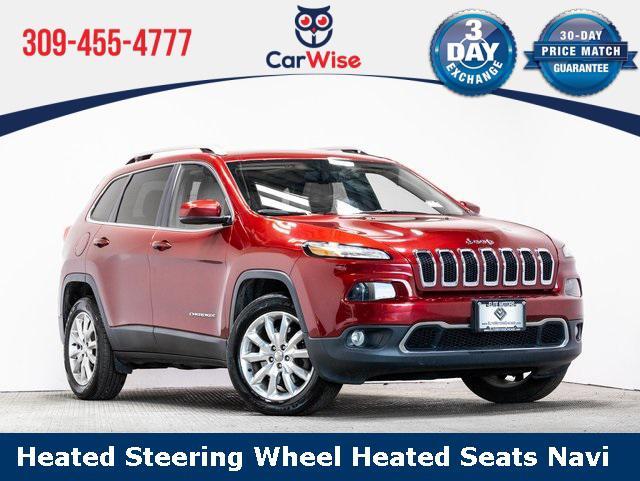 used 2016 Jeep Cherokee car, priced at $16,120