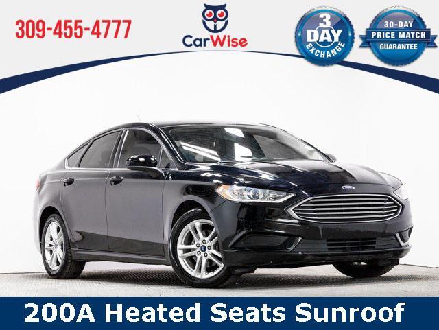 used 2018 Ford Fusion car, priced at $13,765