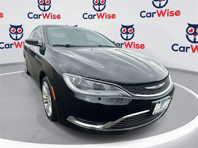 used 2016 Chrysler 200 car, priced at $13,600