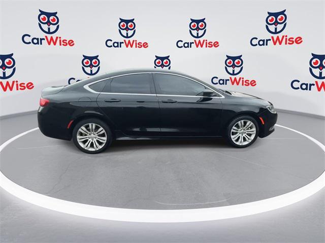 used 2016 Chrysler 200 car, priced at $13,600