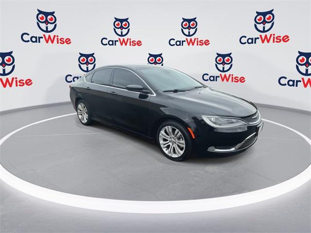 used 2016 Chrysler 200 car, priced at $13,600