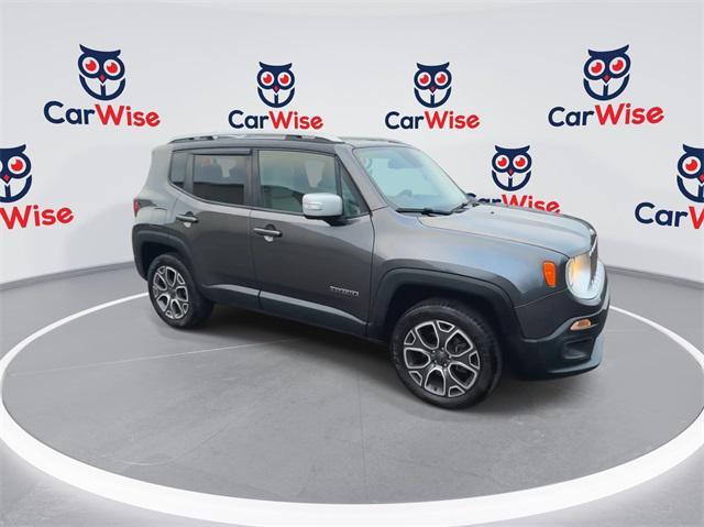 used 2017 Jeep Renegade car, priced at $17,455