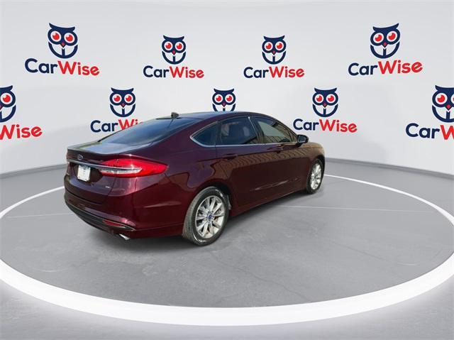 used 2017 Ford Fusion car, priced at $14,650