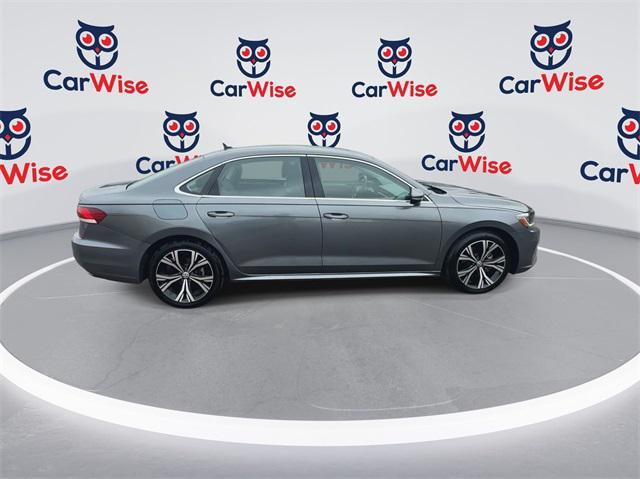 used 2021 Volkswagen Passat car, priced at $18,675