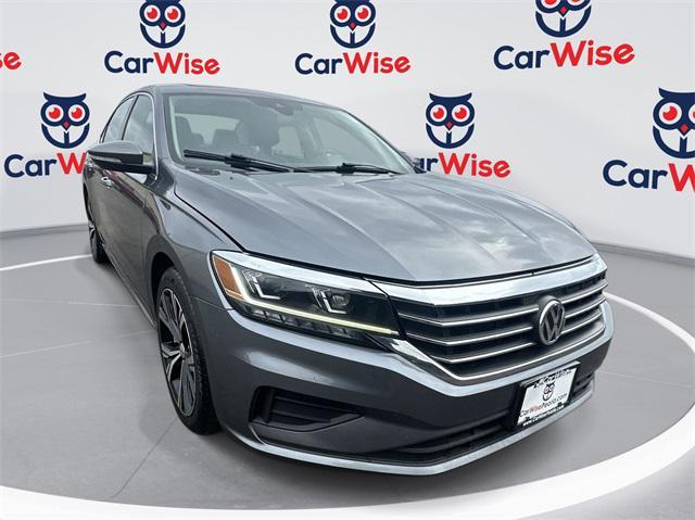 used 2021 Volkswagen Passat car, priced at $18,675