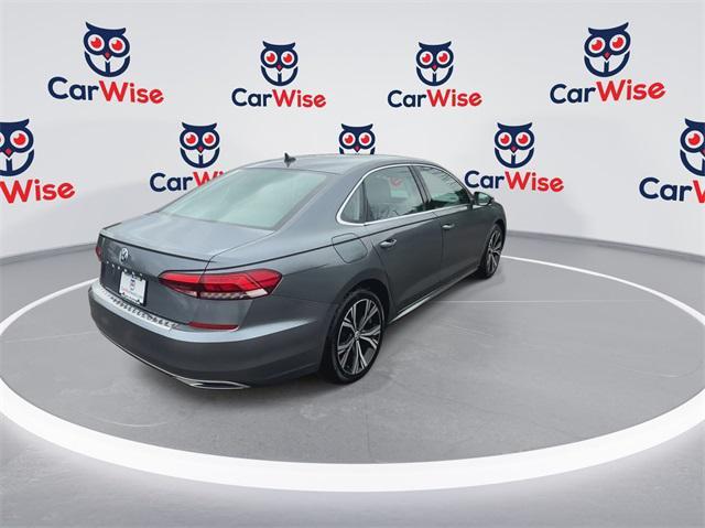 used 2021 Volkswagen Passat car, priced at $18,675