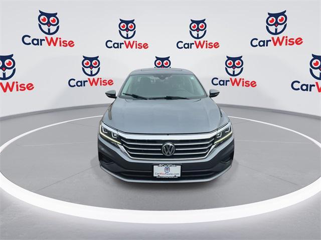 used 2021 Volkswagen Passat car, priced at $18,675