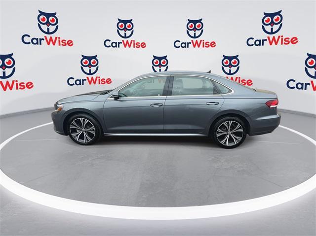 used 2021 Volkswagen Passat car, priced at $18,675