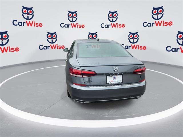 used 2021 Volkswagen Passat car, priced at $18,675