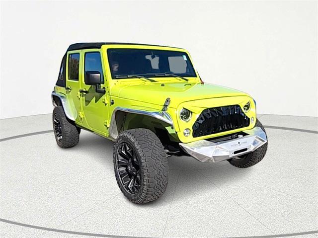 used 2016 Jeep Wrangler Unlimited car, priced at $19,500