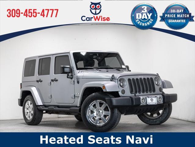 used 2016 Jeep Wrangler Unlimited car, priced at $18,999