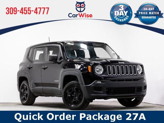 used 2017 Jeep Renegade car, priced at $14,675