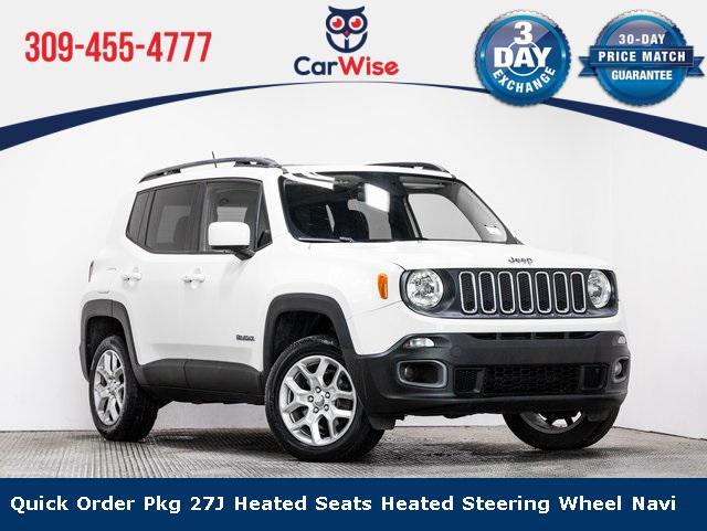 used 2016 Jeep Renegade car, priced at $17,445