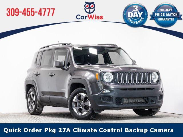 used 2017 Jeep Renegade car, priced at $16,035