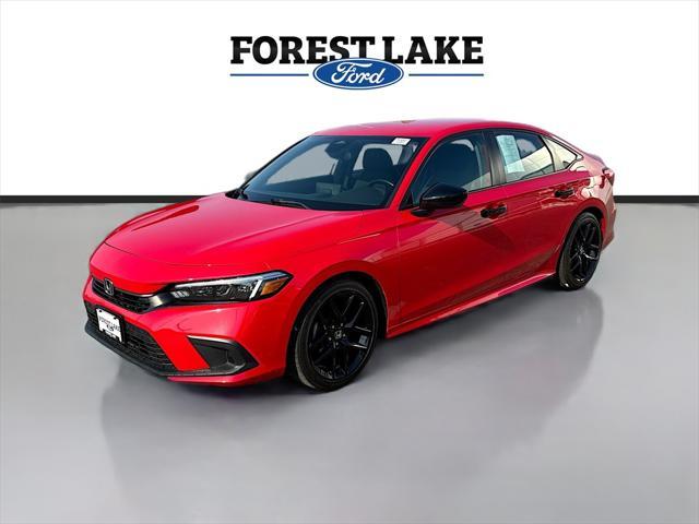 used 2022 Honda Civic car, priced at $23,999