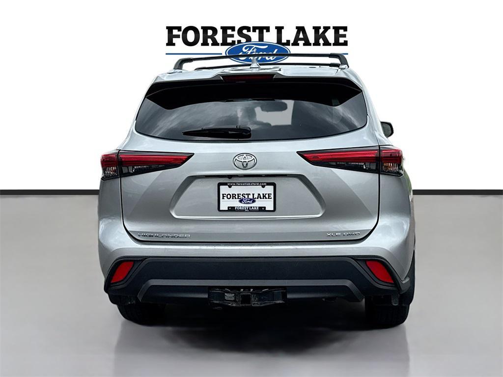 used 2021 Toyota Highlander car, priced at $29,997
