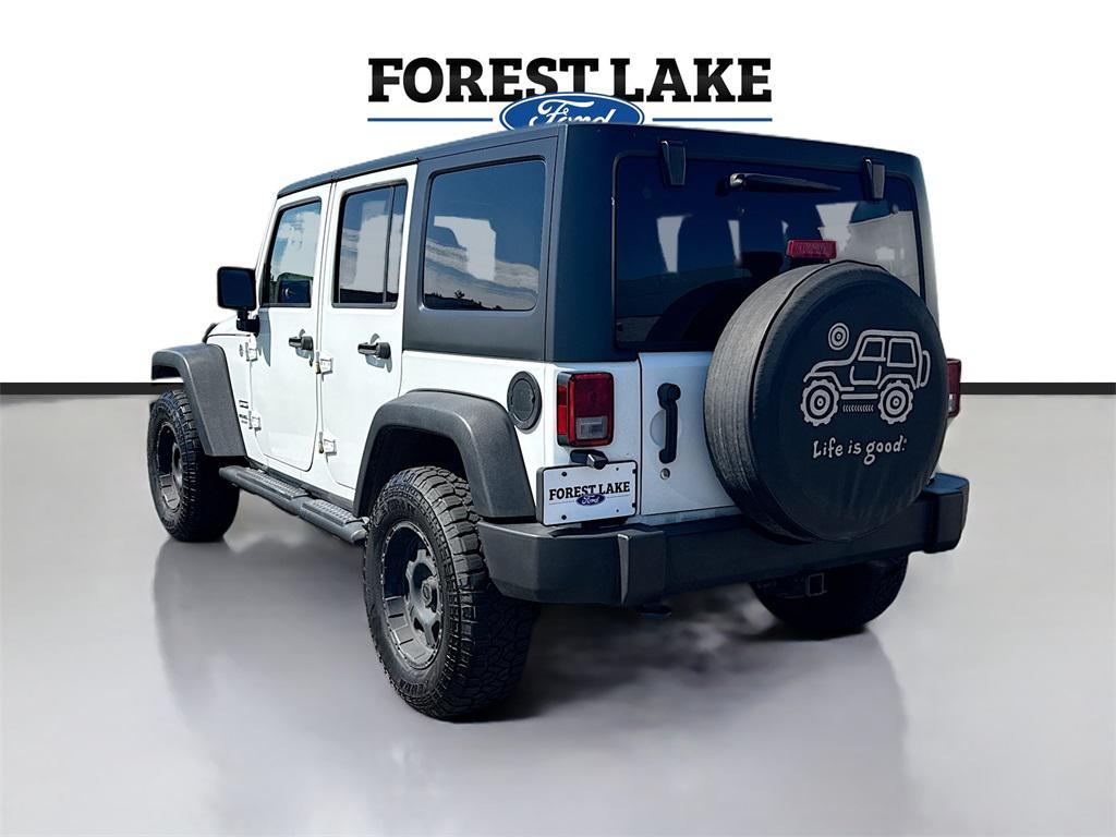 used 2015 Jeep Wrangler Unlimited car, priced at $15,899