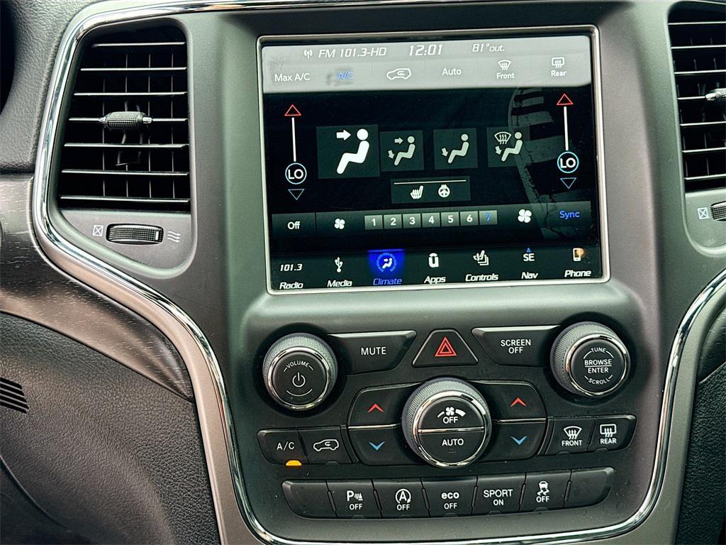 used 2018 Jeep Grand Cherokee car, priced at $20,998