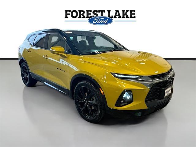 used 2022 Chevrolet Blazer car, priced at $34,999