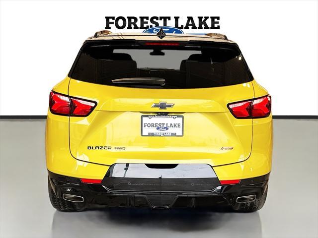 used 2022 Chevrolet Blazer car, priced at $34,999