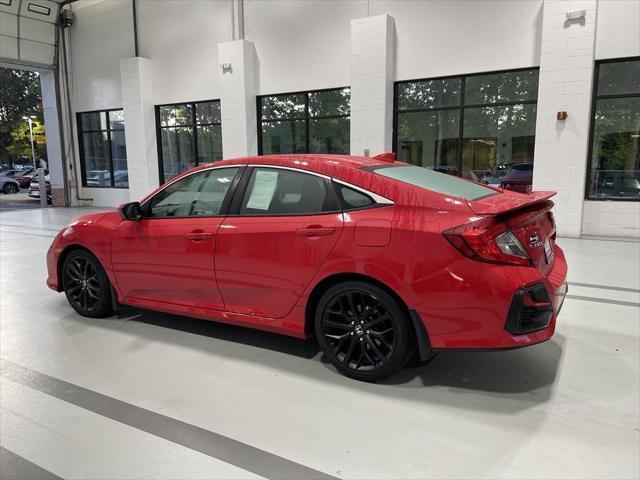 used 2020 Honda Civic Si car, priced at $21,950