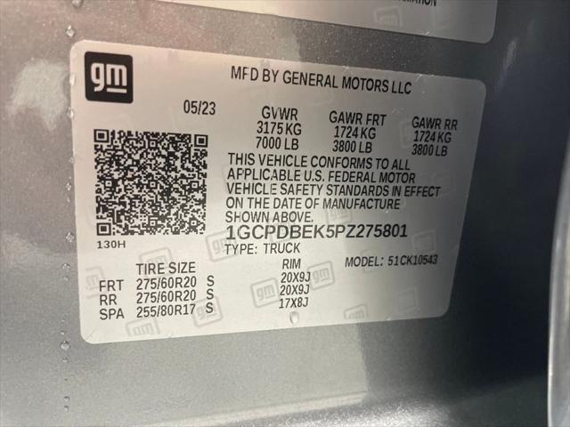 used 2023 Chevrolet Silverado 1500 car, priced at $36,740