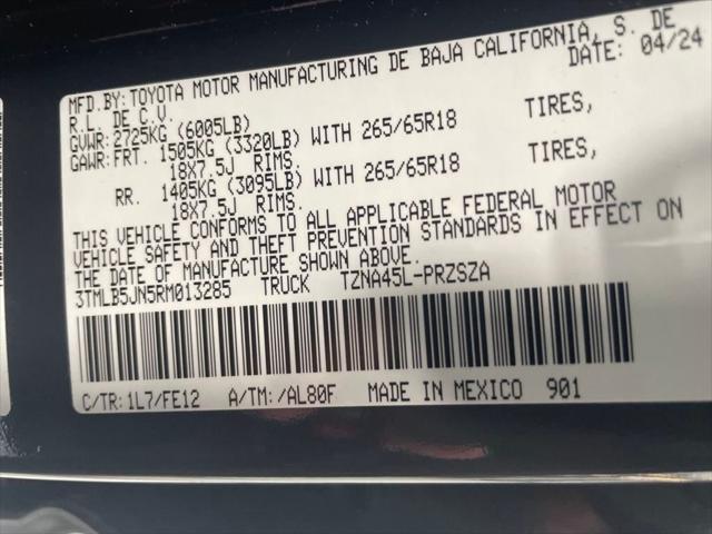 used 2024 Toyota Tacoma car, priced at $42,421