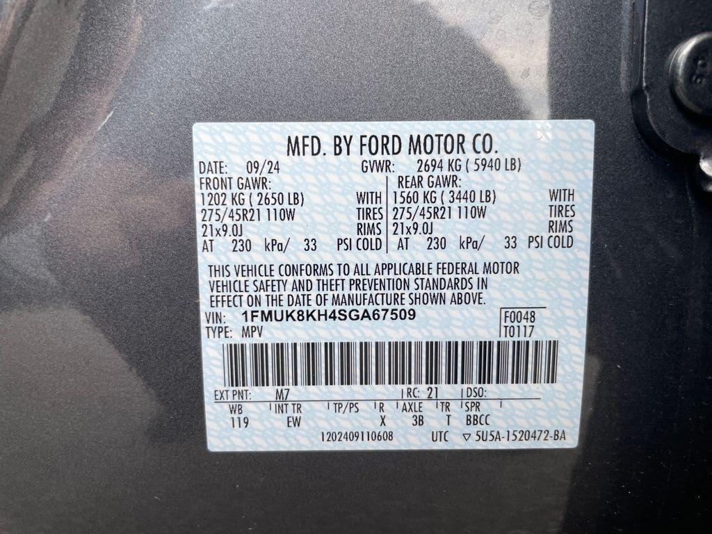 used 2025 Ford Explorer car, priced at $42,800