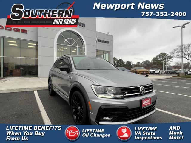 used 2021 Volkswagen Tiguan car, priced at $19,880