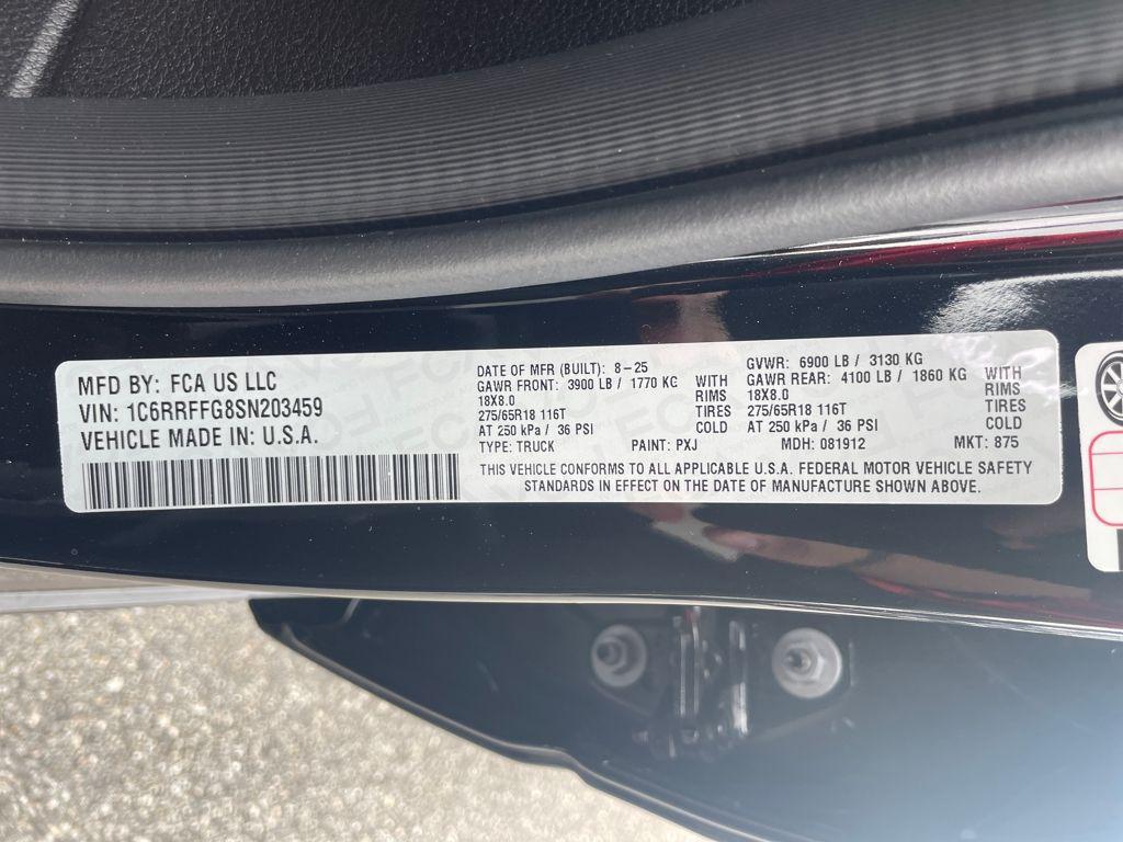 new 2025 Ram 1500 car, priced at $44,500