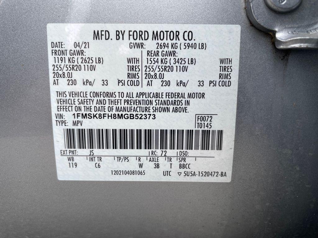 used 2021 Ford Explorer car, priced at $23,844