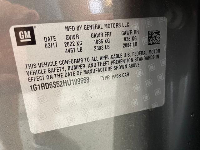 used 2017 Chevrolet Volt car, priced at $17,600