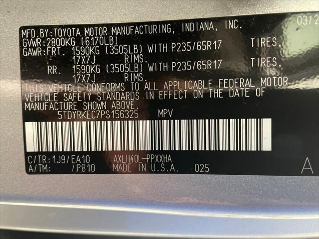 used 2023 Toyota Sienna car, priced at $39,620