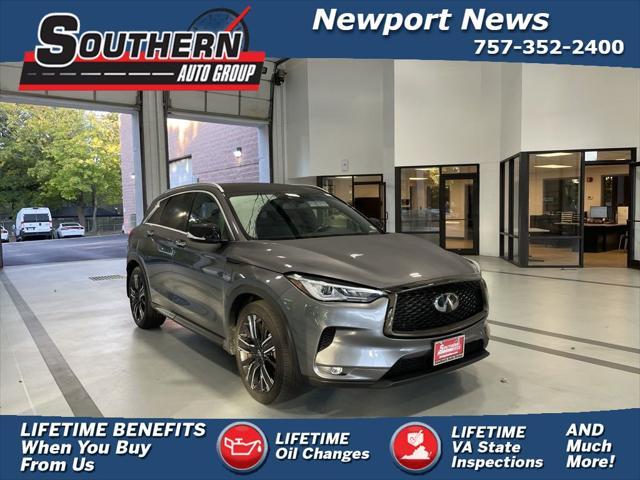 used 2021 INFINITI QX50 car, priced at $25,900