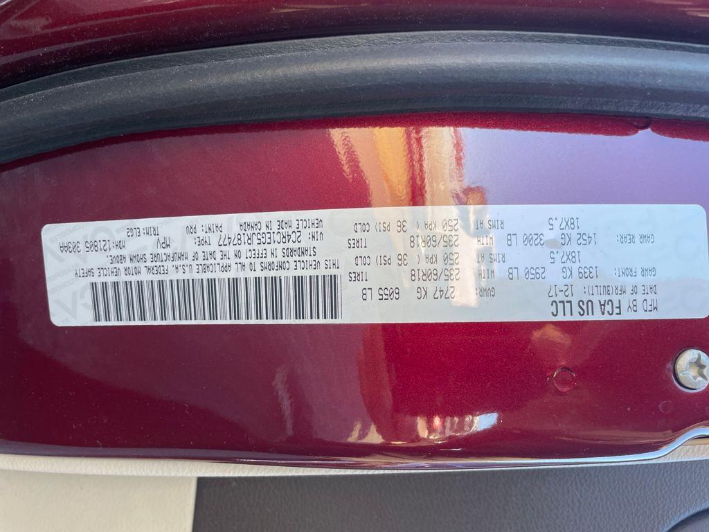 used 2018 Chrysler Pacifica car, priced at $15,872