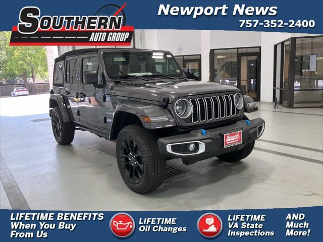 new 2024 Jeep Wrangler 4xe car, priced at $49,955