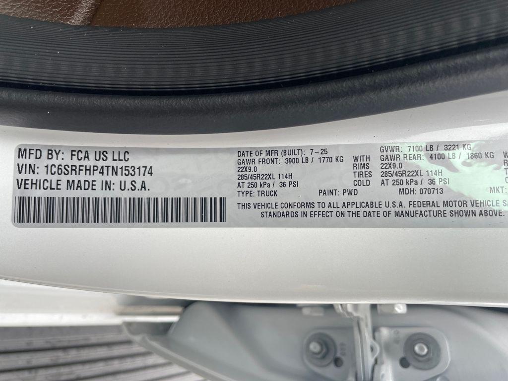 used 2026 Ram 1500 car, priced at $86,125