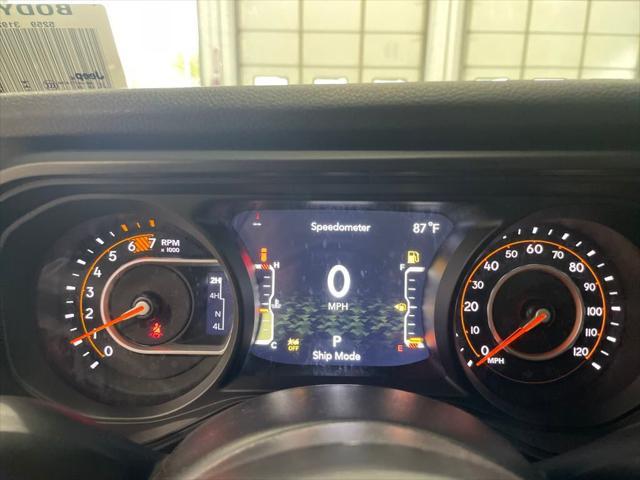 new 2025 Jeep Wrangler car, priced at $43,500