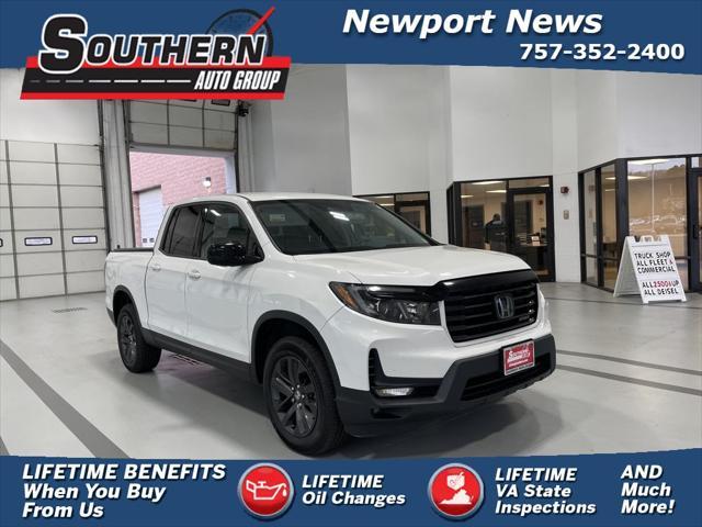 used 2022 Honda Ridgeline car, priced at $25,900